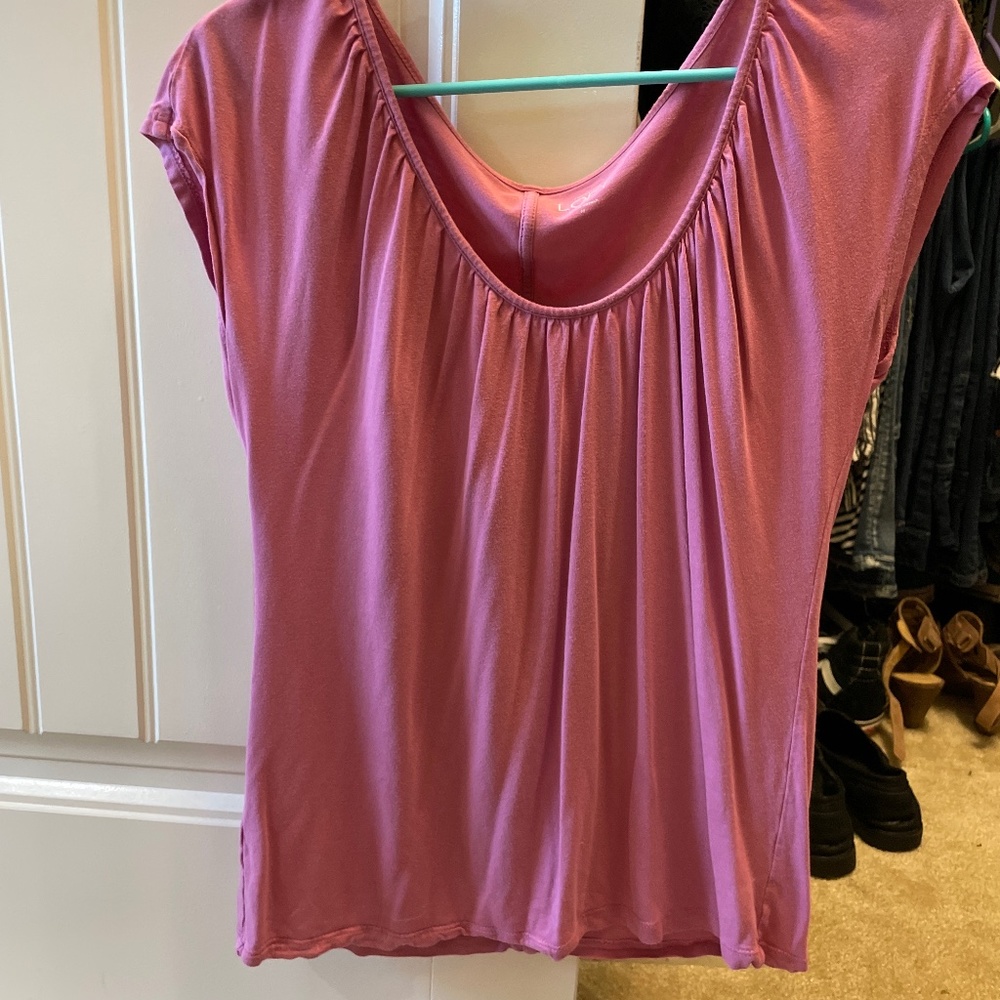 Pink blouse